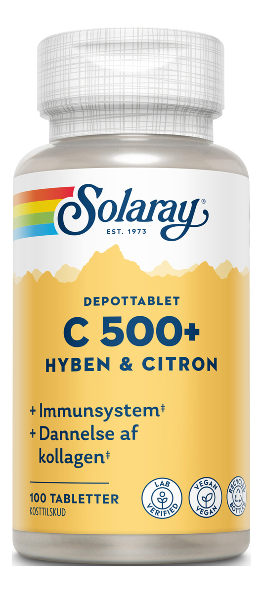 Solaray C500  Hyben & Citron - 100 tabl.