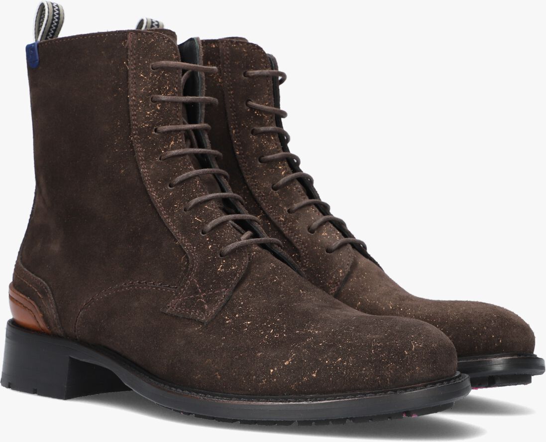 FLORIS VAN BOMMEL bruine floris van bommel veterboots sfw-50028