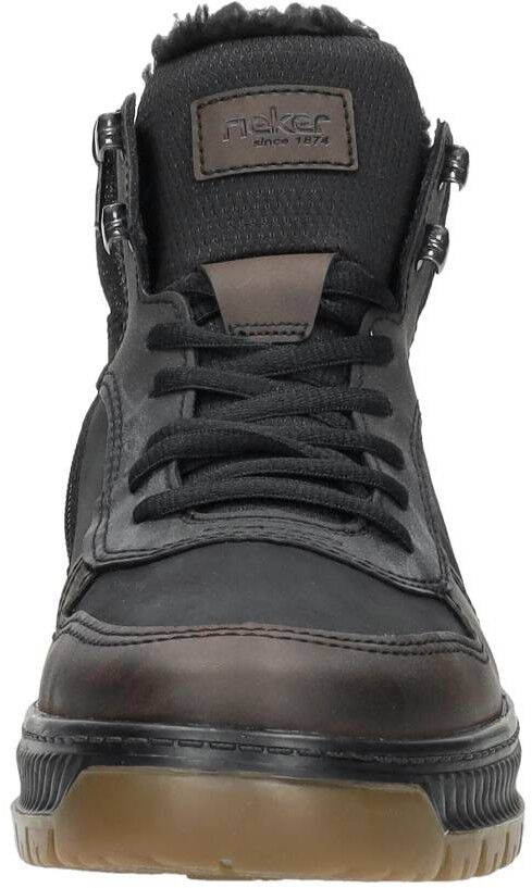 Rieker Veterschoenen Hoog zwart
