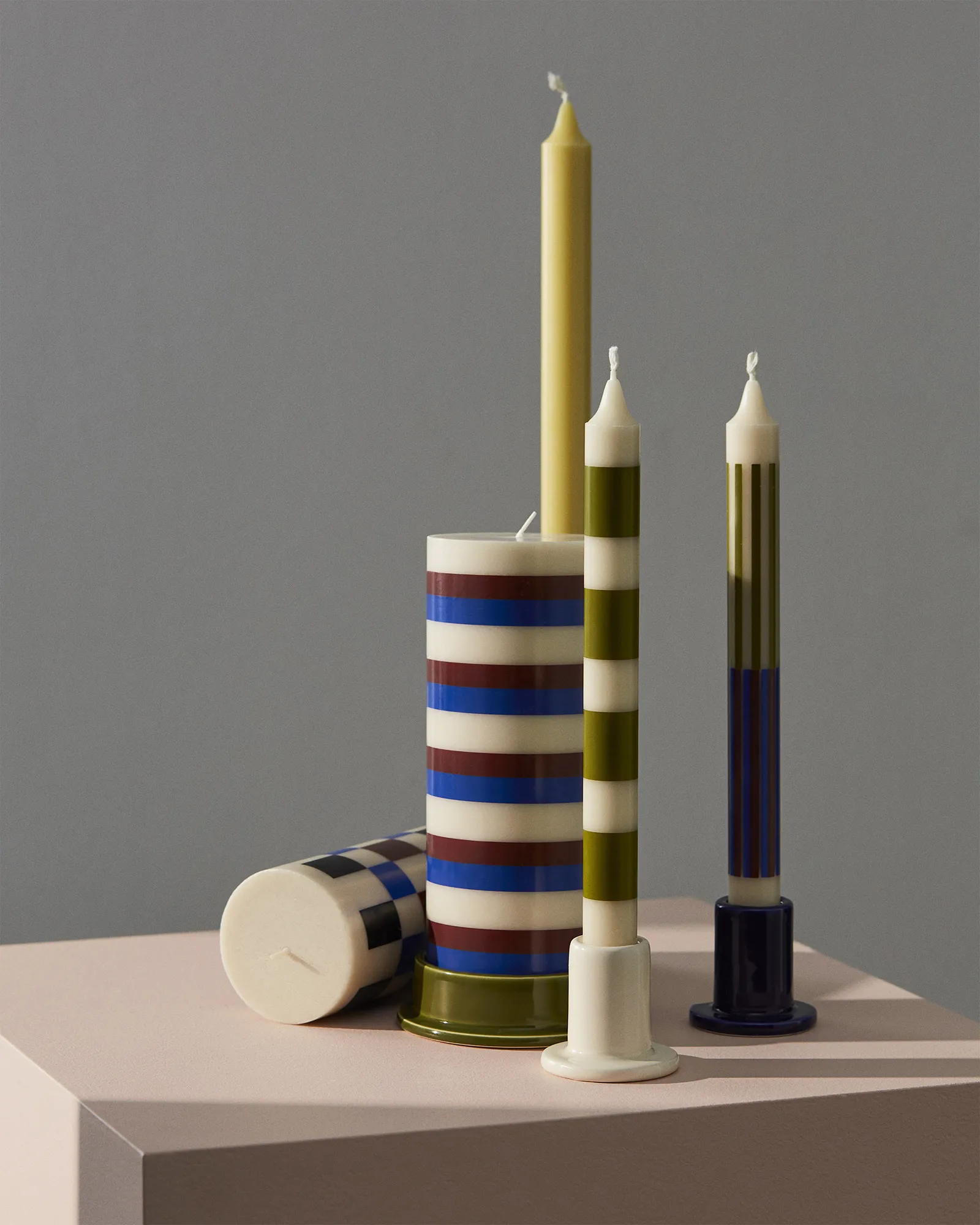 HAY Tube Candleholder Small