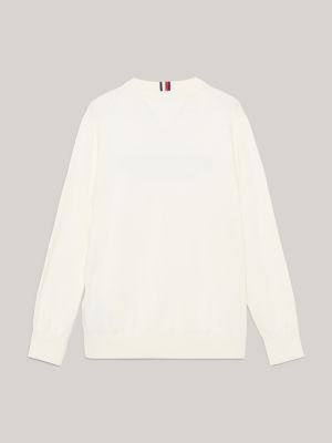 Suéter Hilfiger com logotipo bordado Monotype