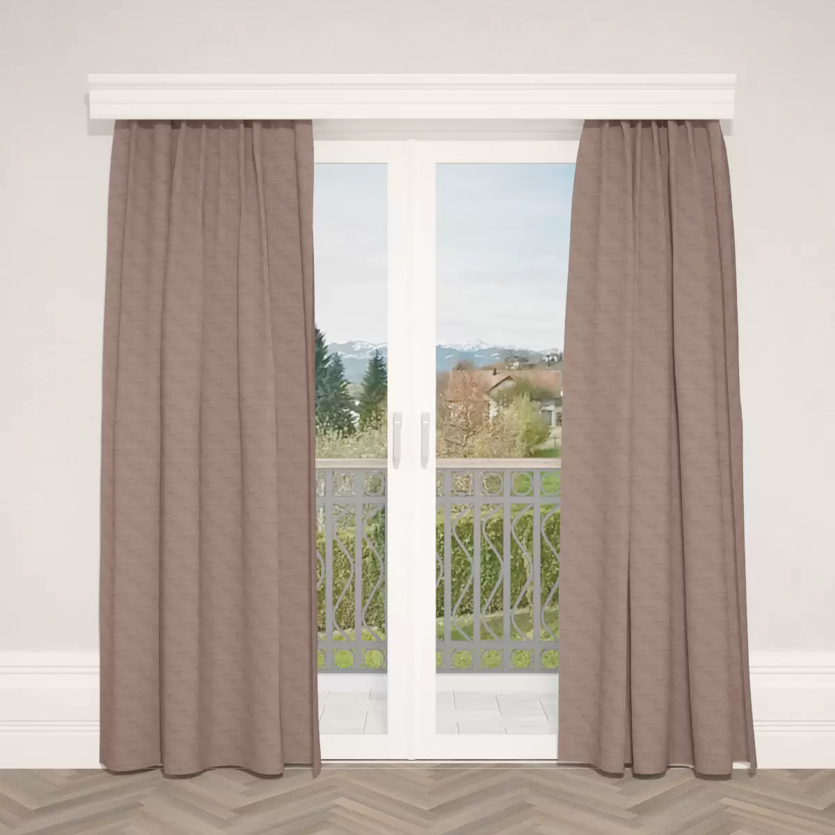 Verdunkelungsvorhang Nature CS Braun