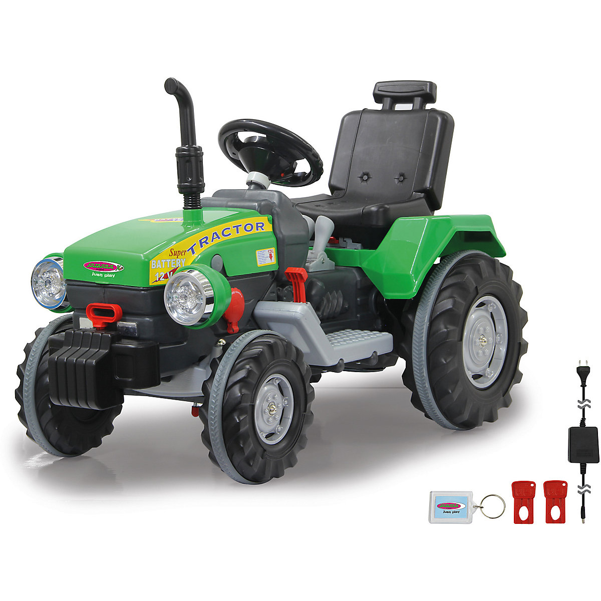 Jamara Ride-on Traktor Power Drag 12V gr&uuml;n