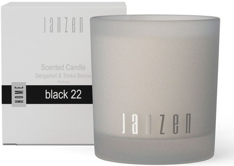 JANZEN Scented Candle Black 22