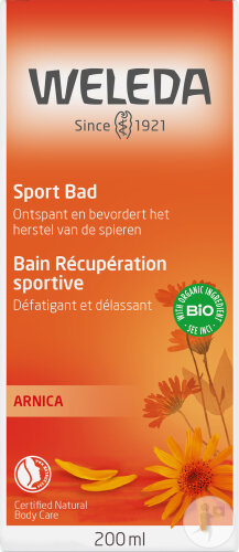 Weleda Bain Récupération Sportive À L'Arnica Corps Flacon 200ml