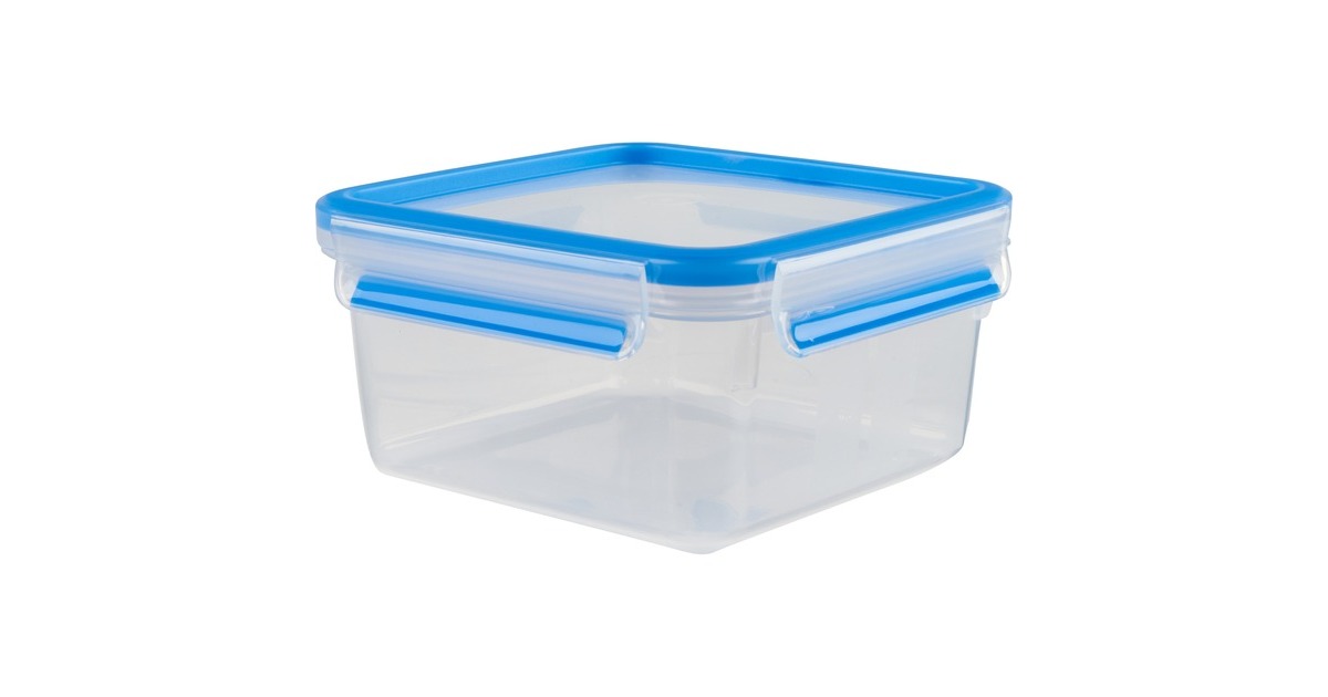EmsaClip & Close Vershouddoos 1,3 l  (Transparant/blauw)