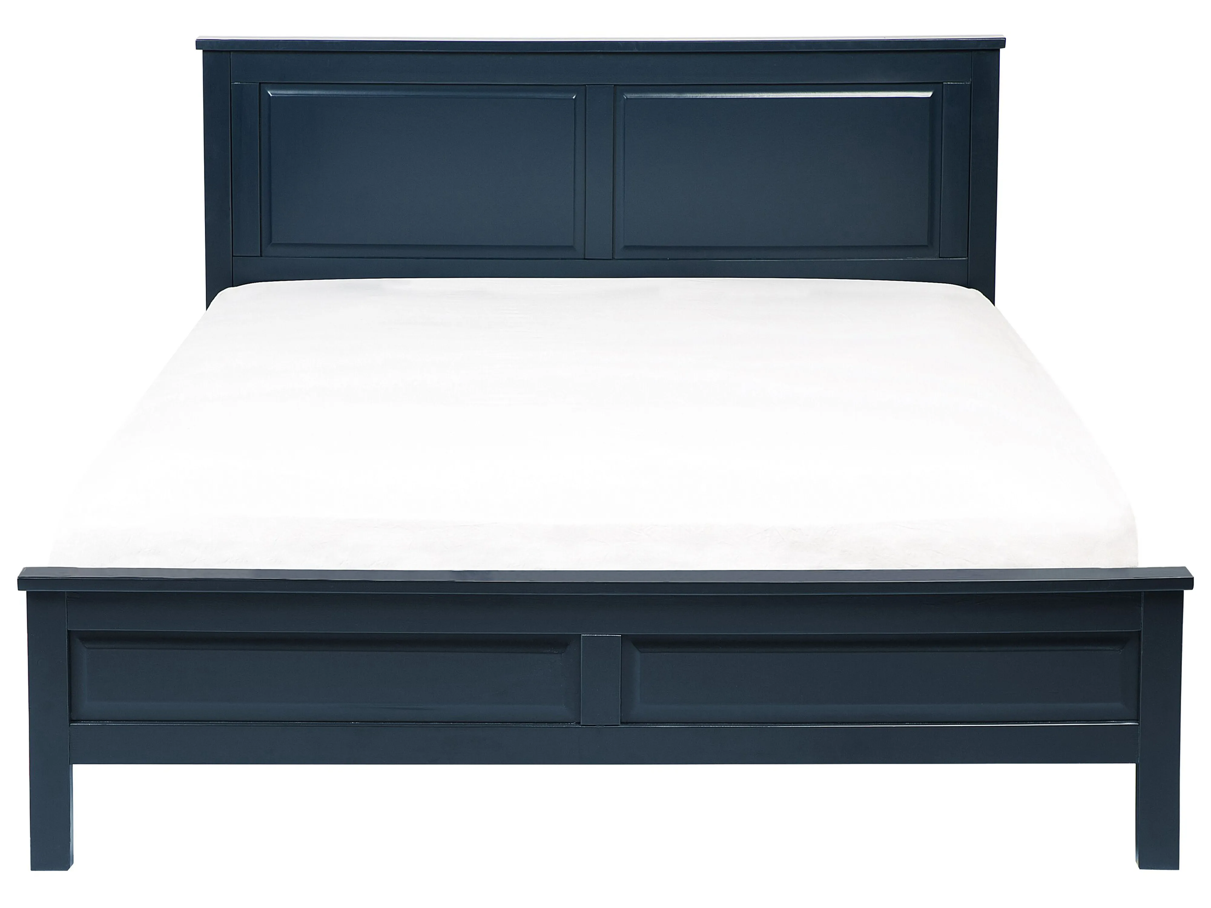 Bed Dennenhout OLIVET 180 x 200 cm Donkerblauw