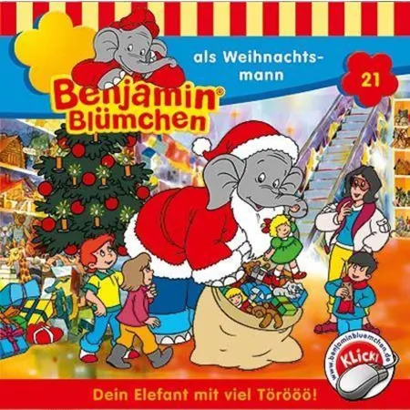 Kiddinx Hörspiel CD Benjamin Blümchen 21