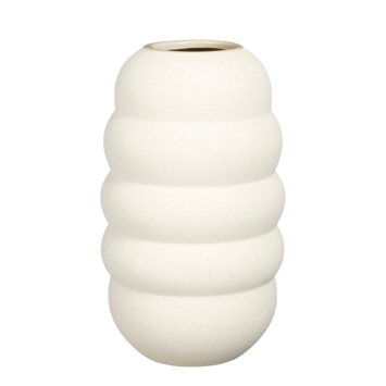 Mica Decorations Glen Vaas - H31 x D18 cm - Keramiek - Off White