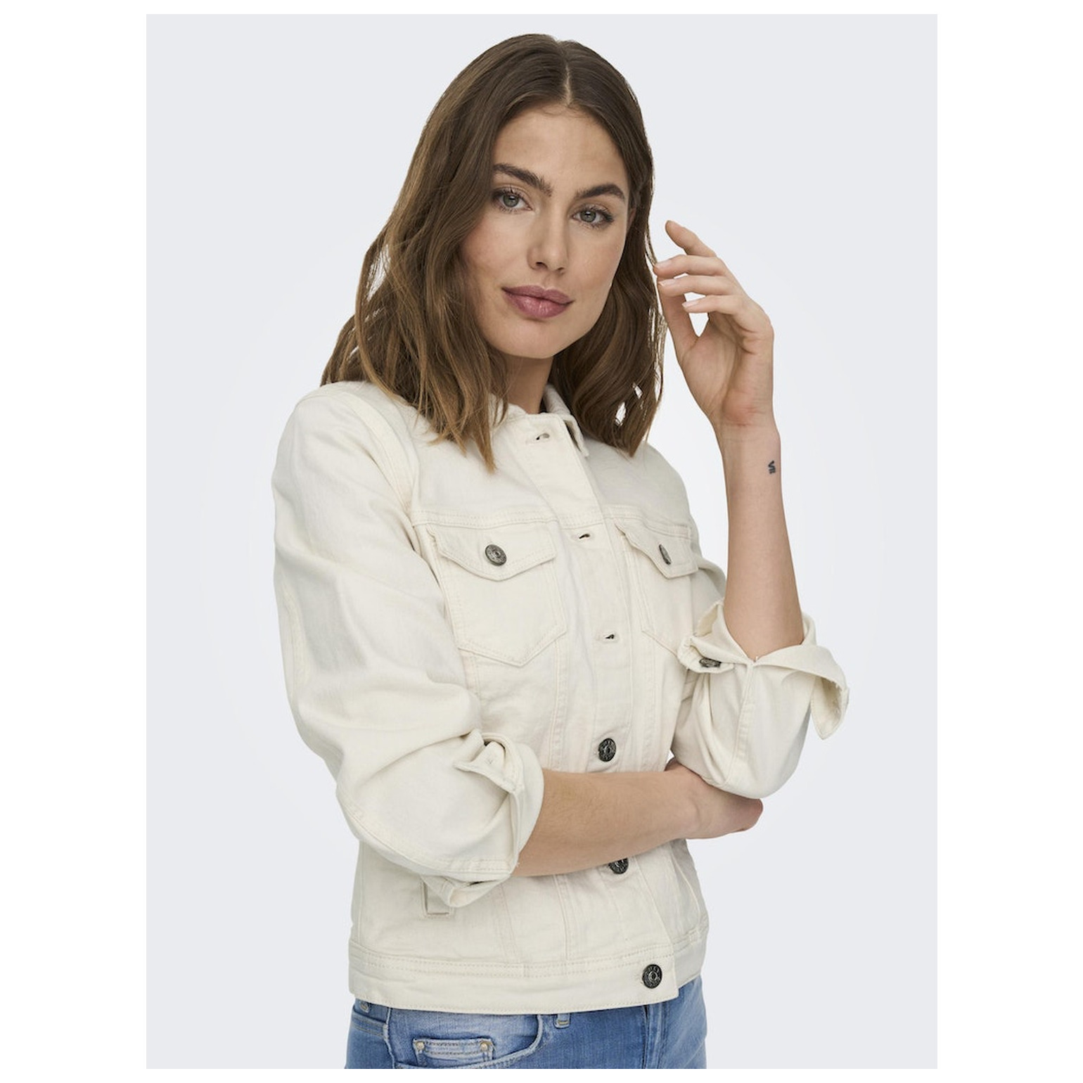 Only ONLTIA DNM JACKET COL PIM NOOS