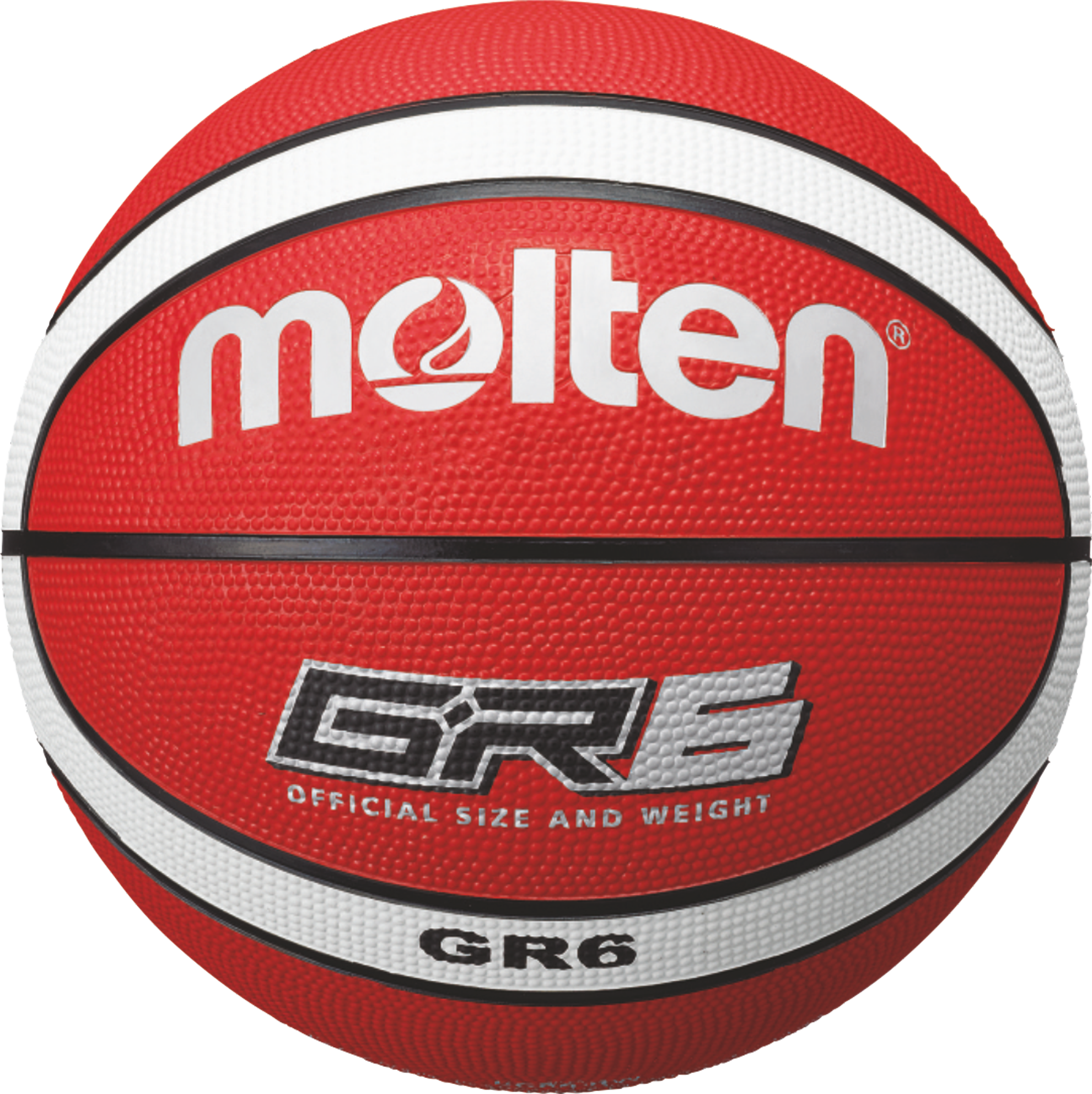 Molten Trainingsball Basketball 12 Felder Orange