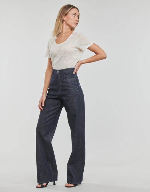 G-Star Raw - STRAY ULTRA HIGH STRAIGHT - Bleu