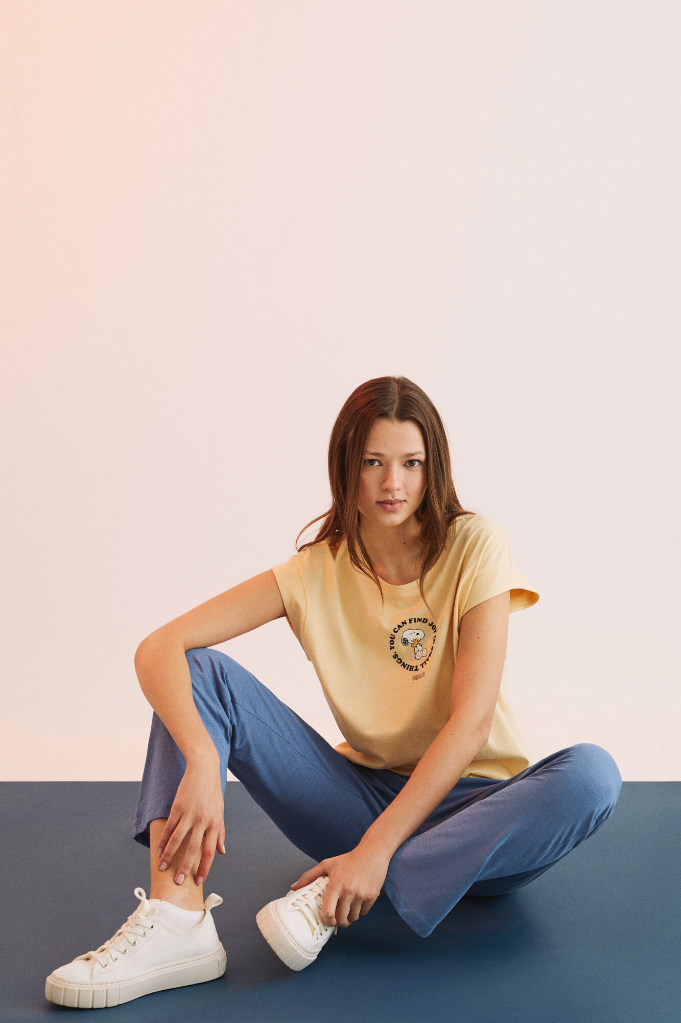 Calças compridas, 100% algodão, jeans azul - azul