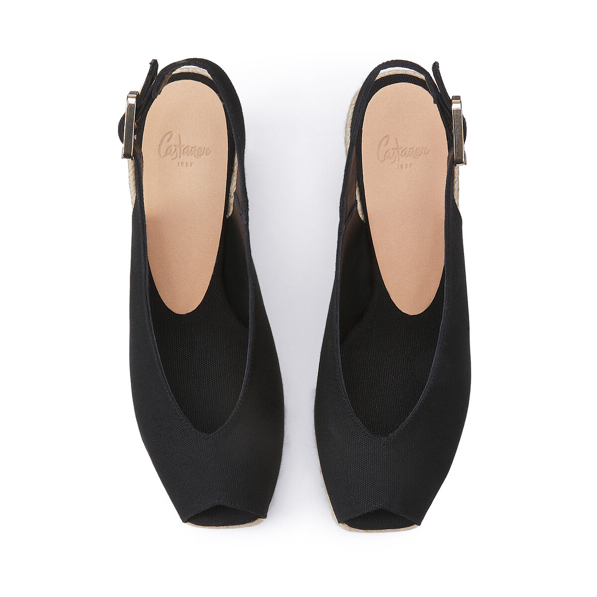 CASTANER<br>Espadrilles com tira no calcanhar e salto plataforma Dosalia