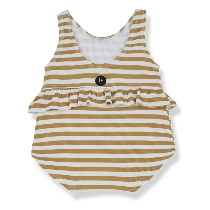 1+ in the family Maillot 1 Pièce Ilaria Rayé | Jaune moutarde