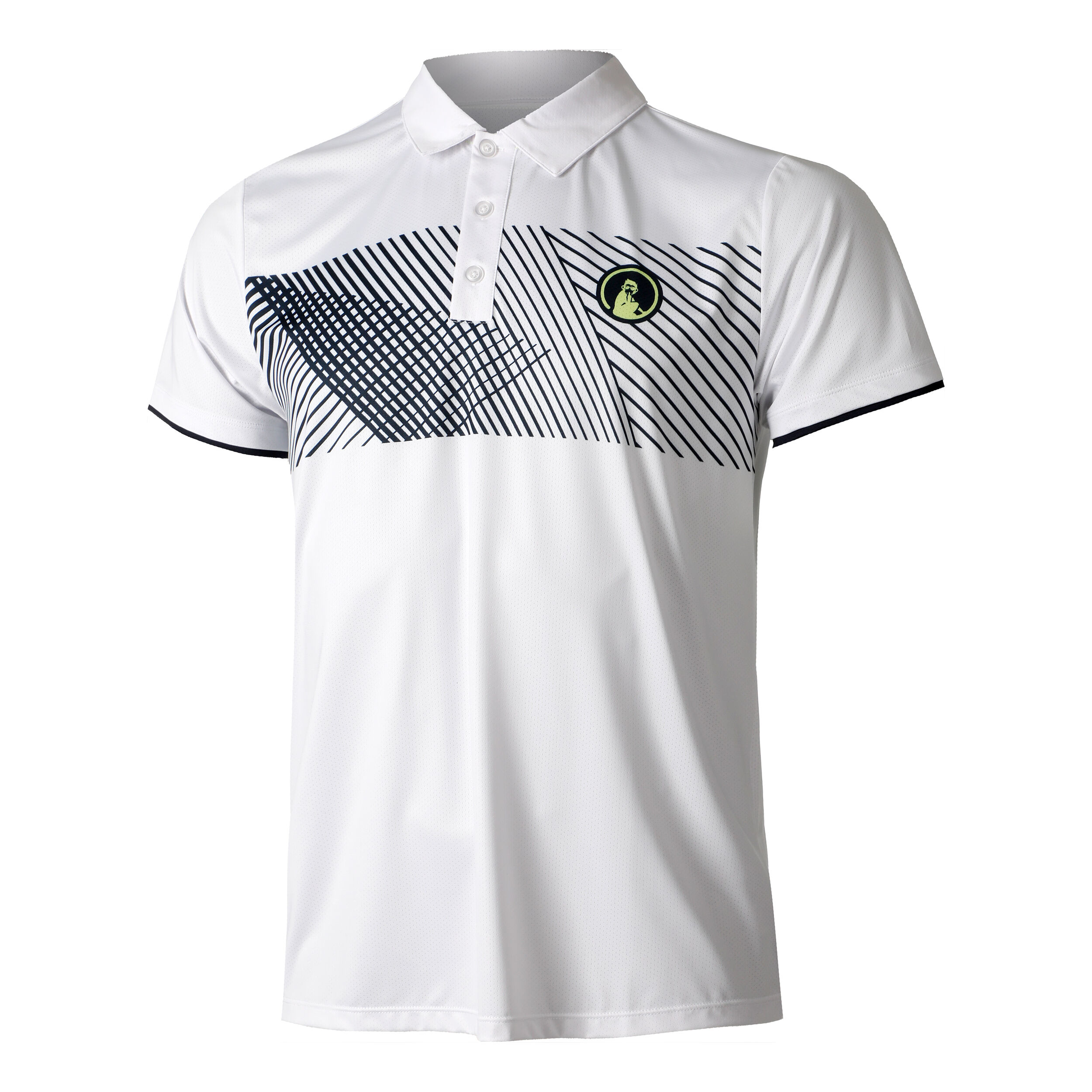 Quiet Please Perspectives Tournament Polo Hommes - Blanc