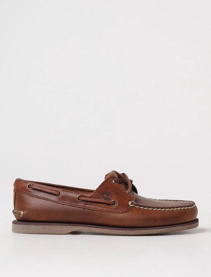 Timberland Authentic Classic Boat Shoe Leather Beige Loafers