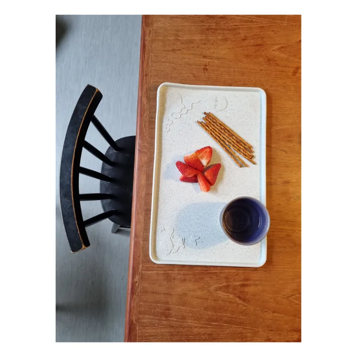Hevea Set de table en caoutchouc naturel | Sable