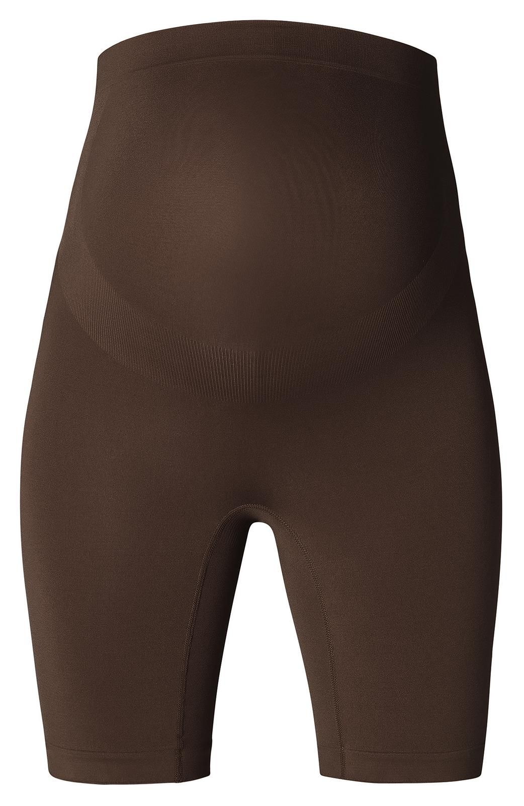 Noppies Maternity Naadloze short Niru Sensil Breeze - Coffee Bean