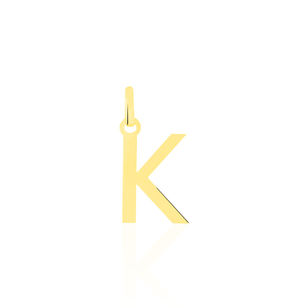 Pendentif Ionia Lettre Or Jaune