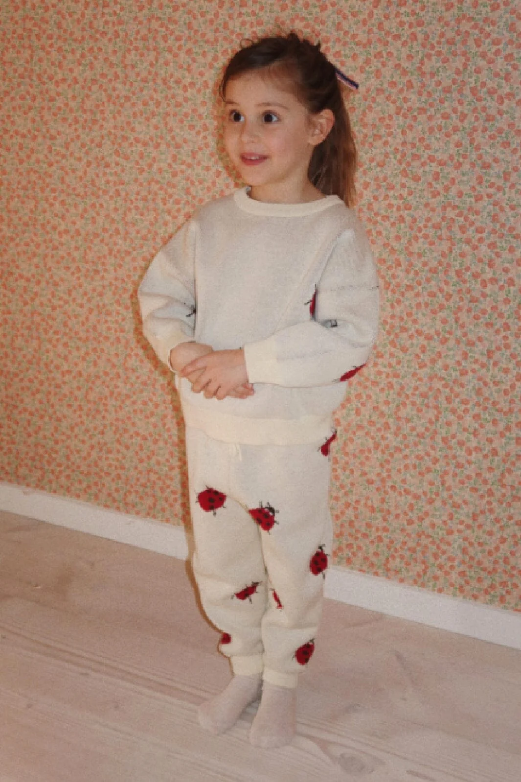 Konges Sløjd Lapis Knit Pants ladybug