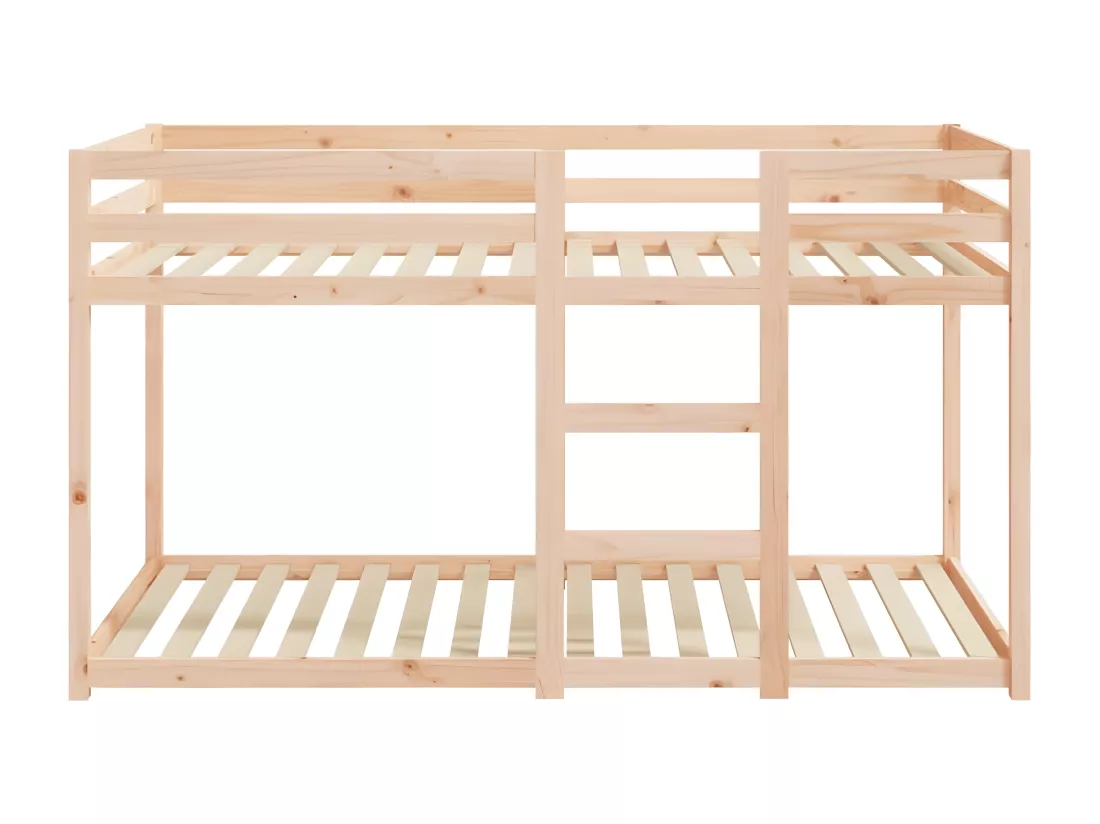 Lit superposé 90x190 cm Bois de pin massif