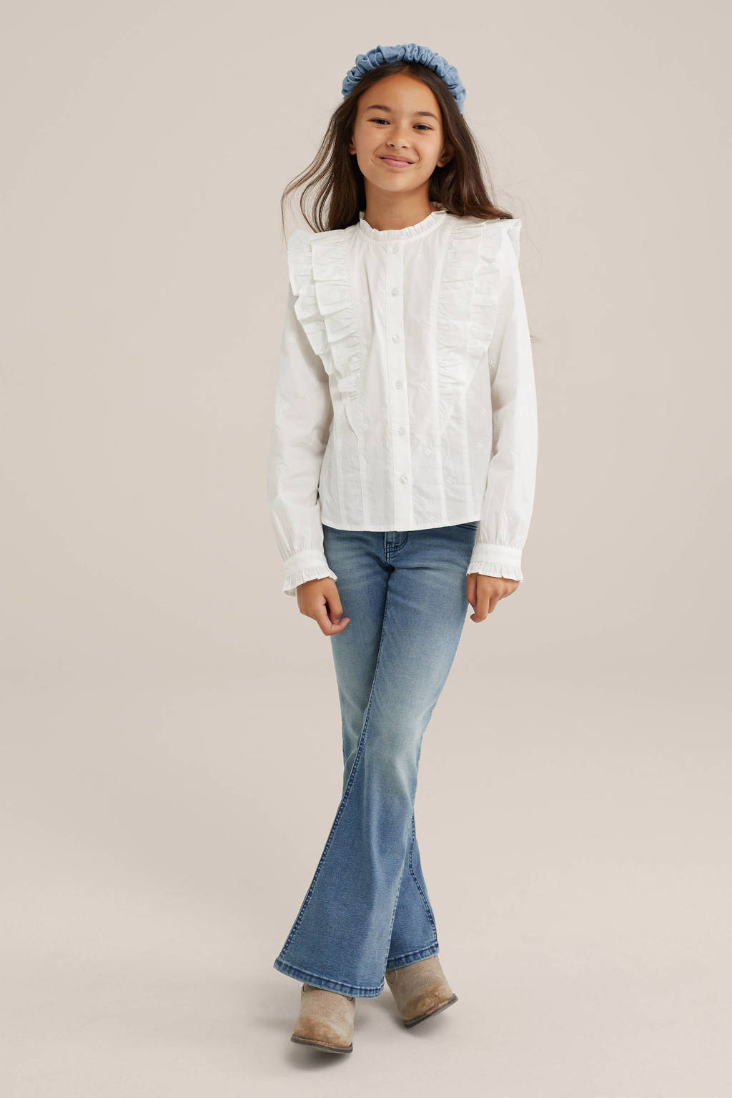WE Fashion blouse blanc