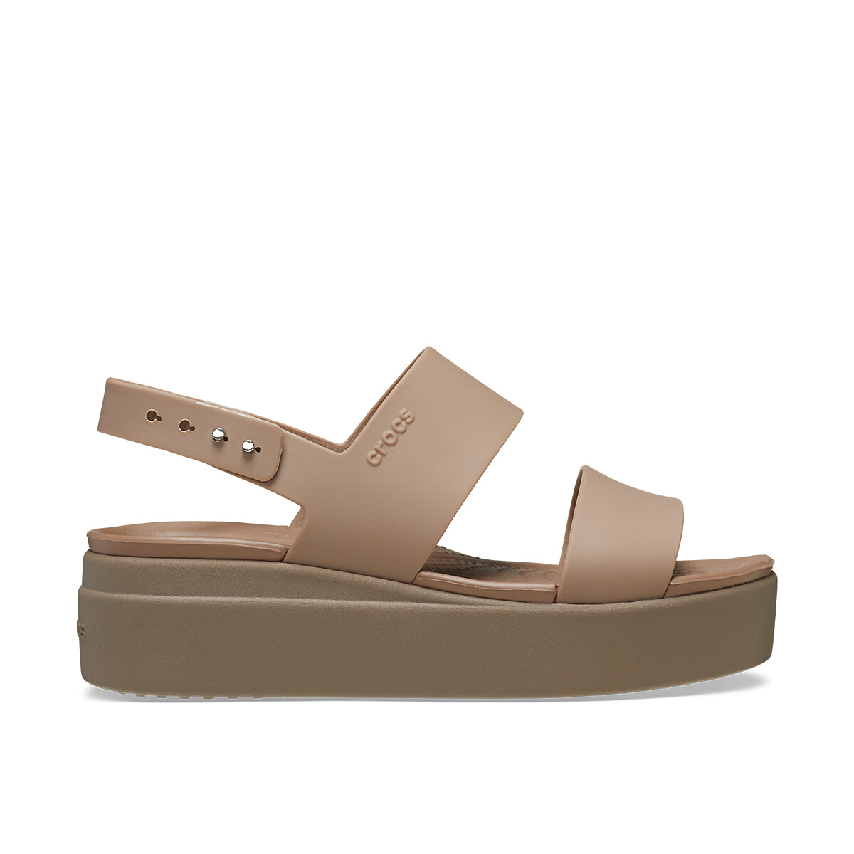 CROCS<br>Sandália Crocs Brooklyn Low Wedge W