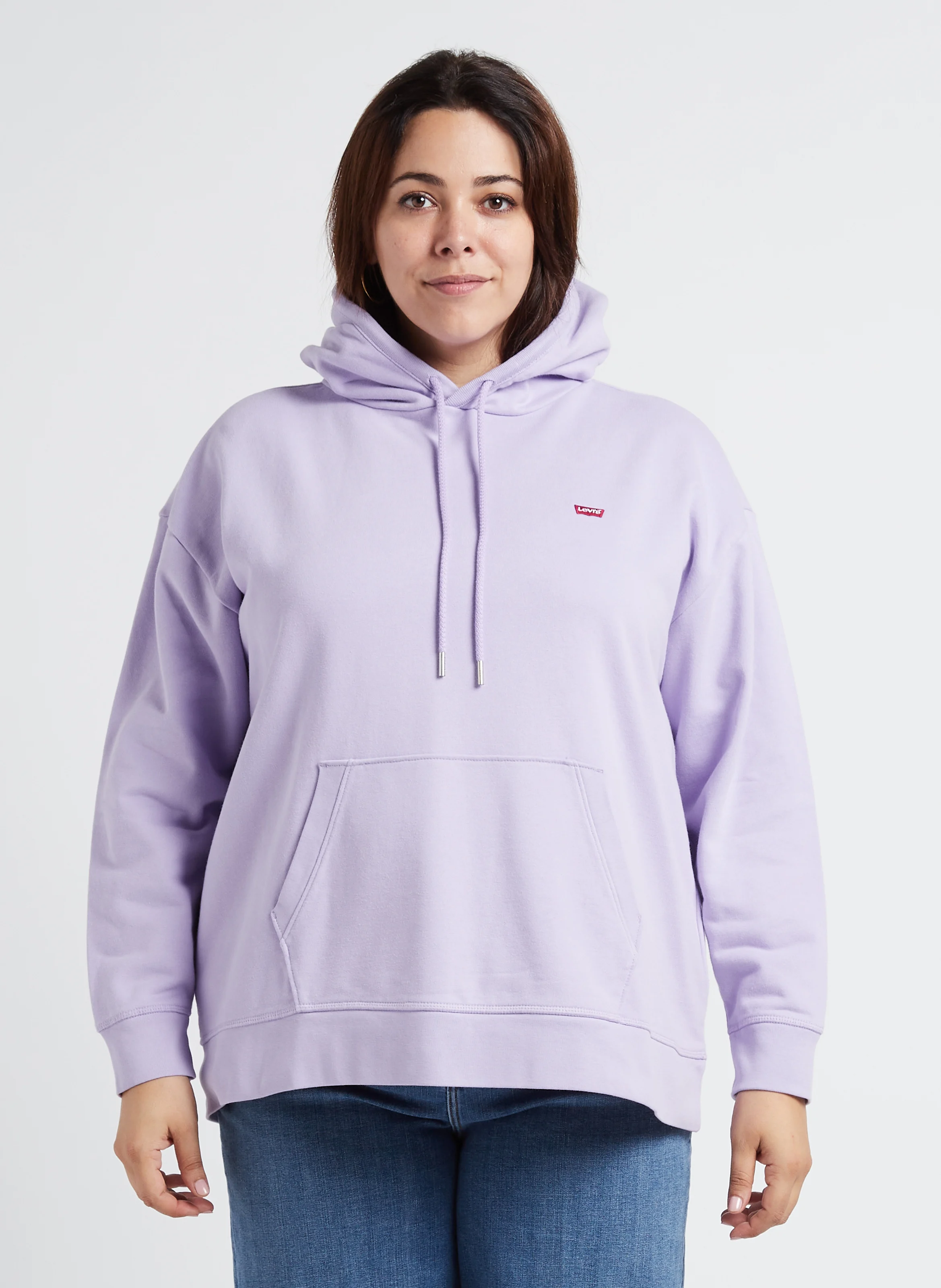 PL NON GRPHC STRD HOODIE - Sweat à capuche en coton | Violet