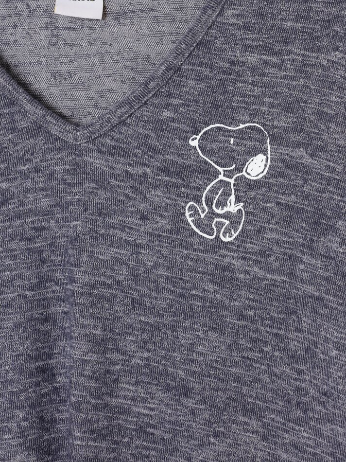Conjunto de pijama estampado Snoopy Peanuts™ - Azul-marinho
