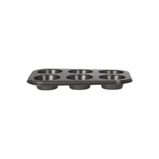 Blokker antiaanbak muffinvorm - 6 stuks