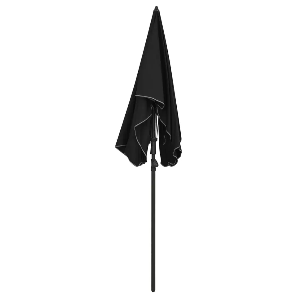 vidaXL - Parasol - Zwart