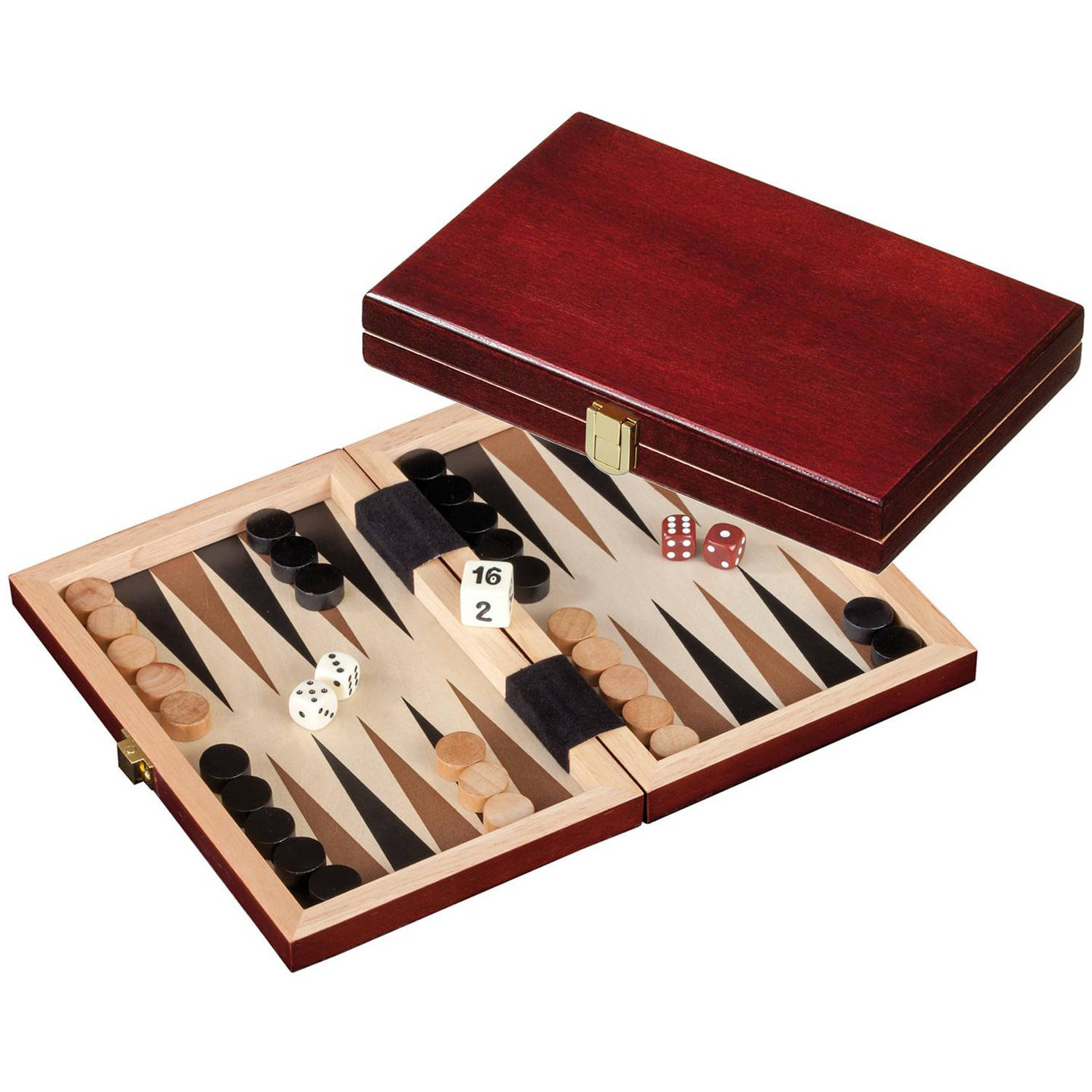 Philos Backgammon Peleponnes mini 19.5x12.5cm Backgammon Peleponnes (19.5x12.5cm)