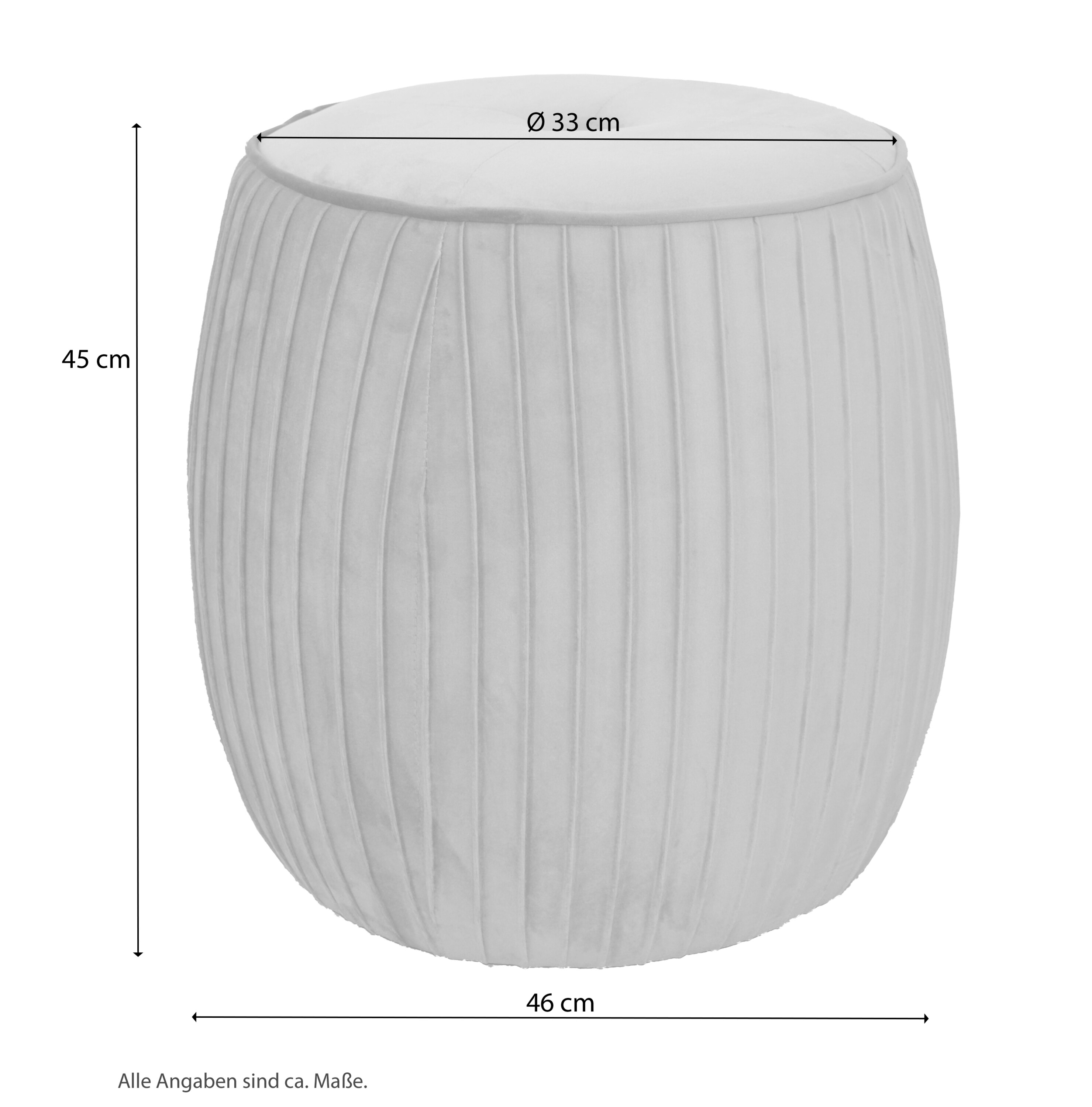 möbel direkt online Sitzpouf Fabienne
