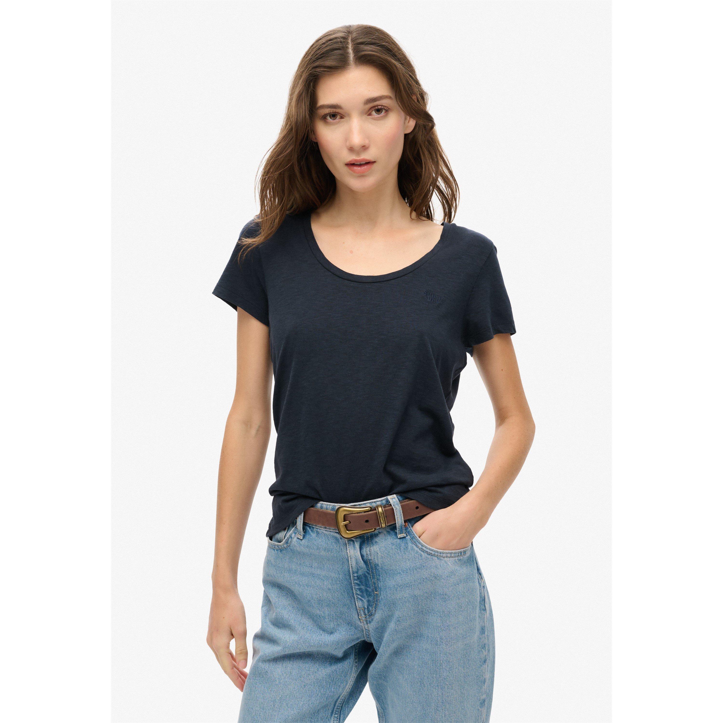 Superdry Scoop Neck T Shirt Womens