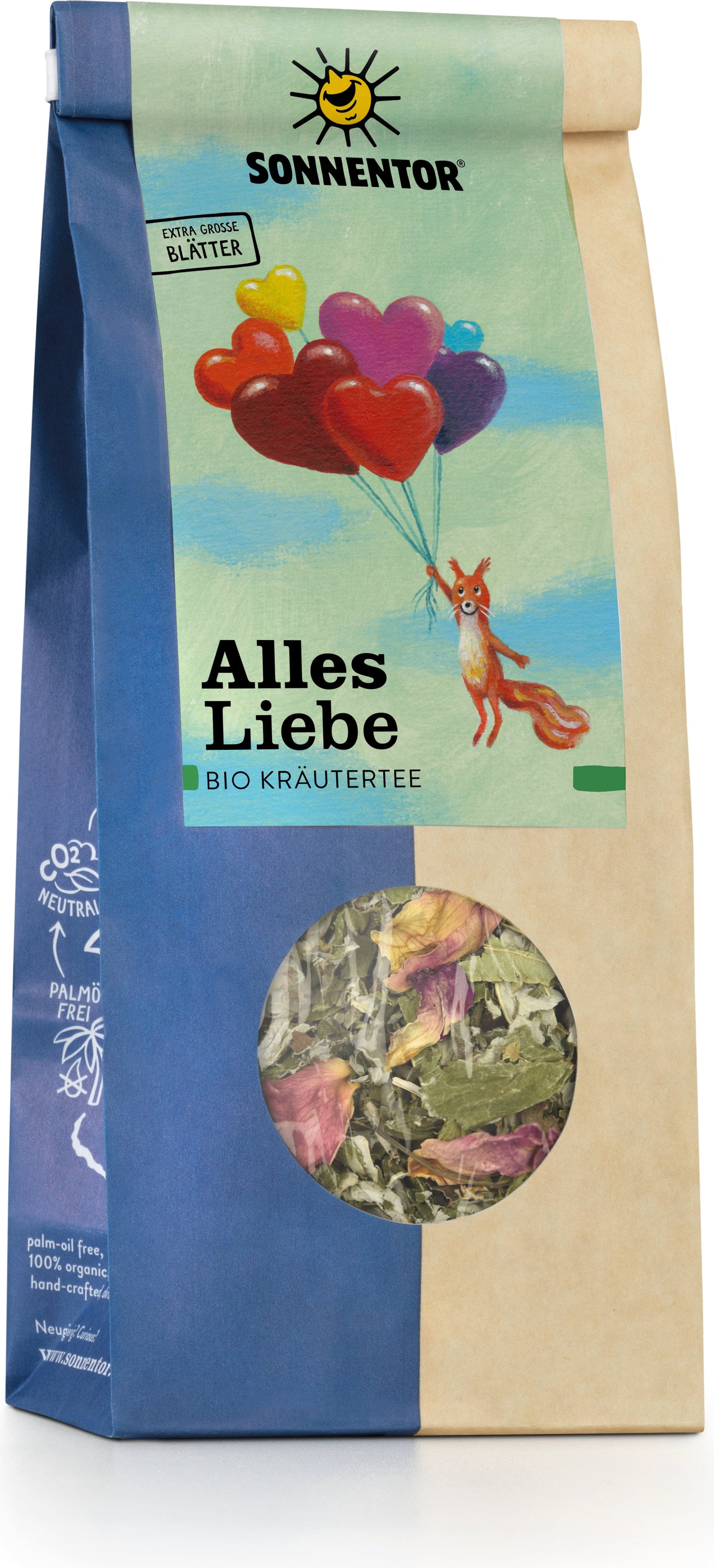 Sonnentor  Alles Liebe Tee Bio, Lose, 50 g