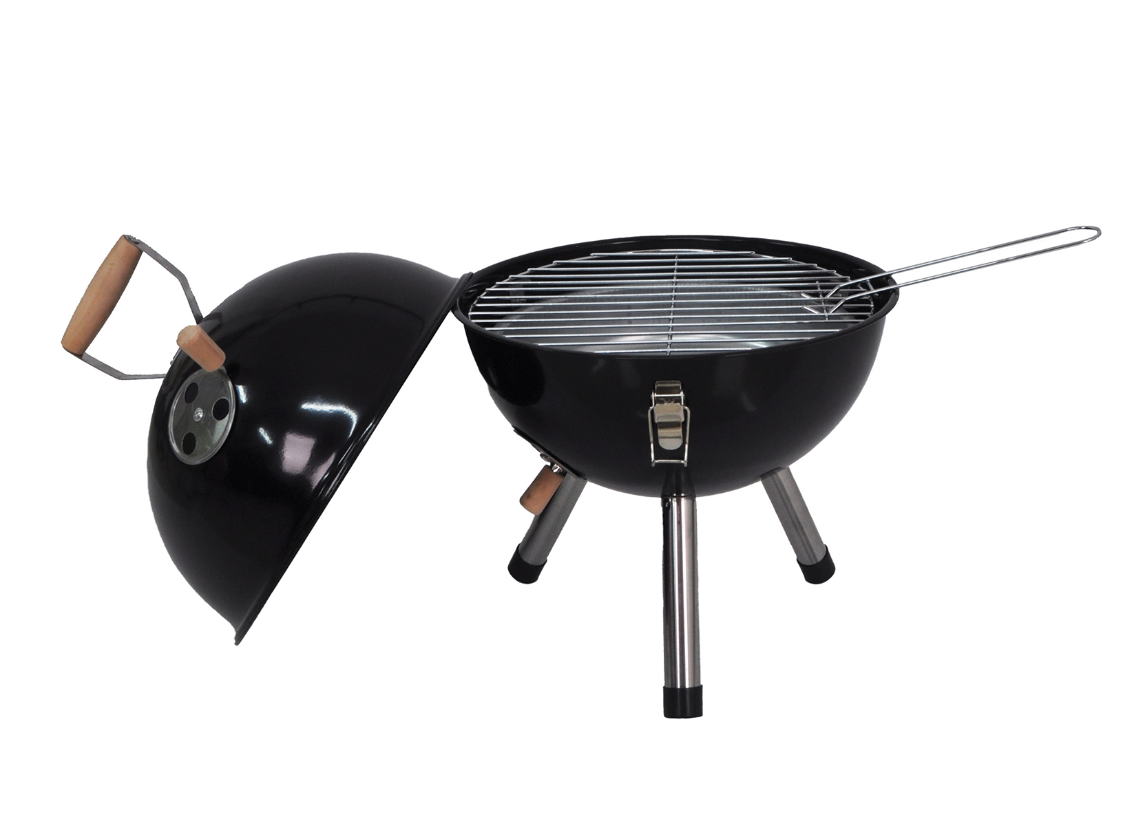 Landmann Barbecue-Kugeltischgrill 30x42cm Schwarz