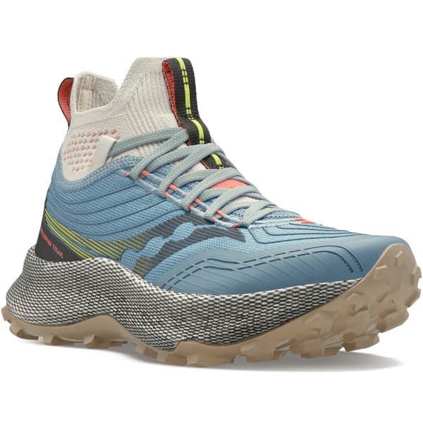 Chaussure trail SAUCONY ENDORPHIN TRAIL MID W TOPAZ/SAND