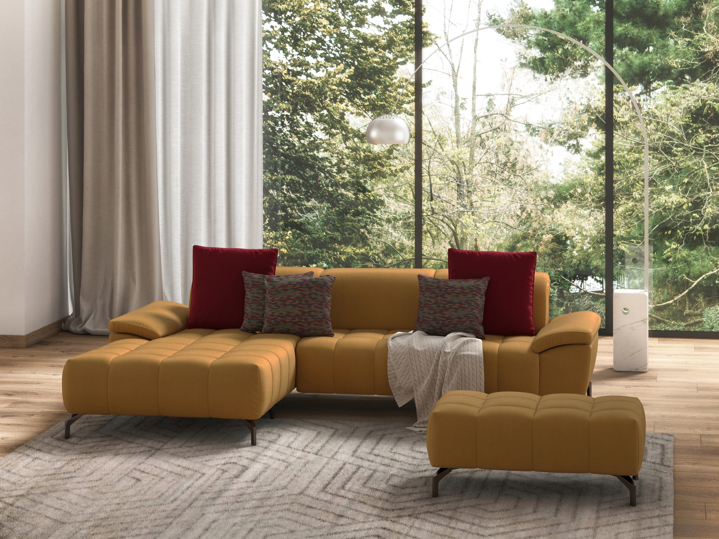 sit&more Hocker »Cool« mit schwarzen Füssen
