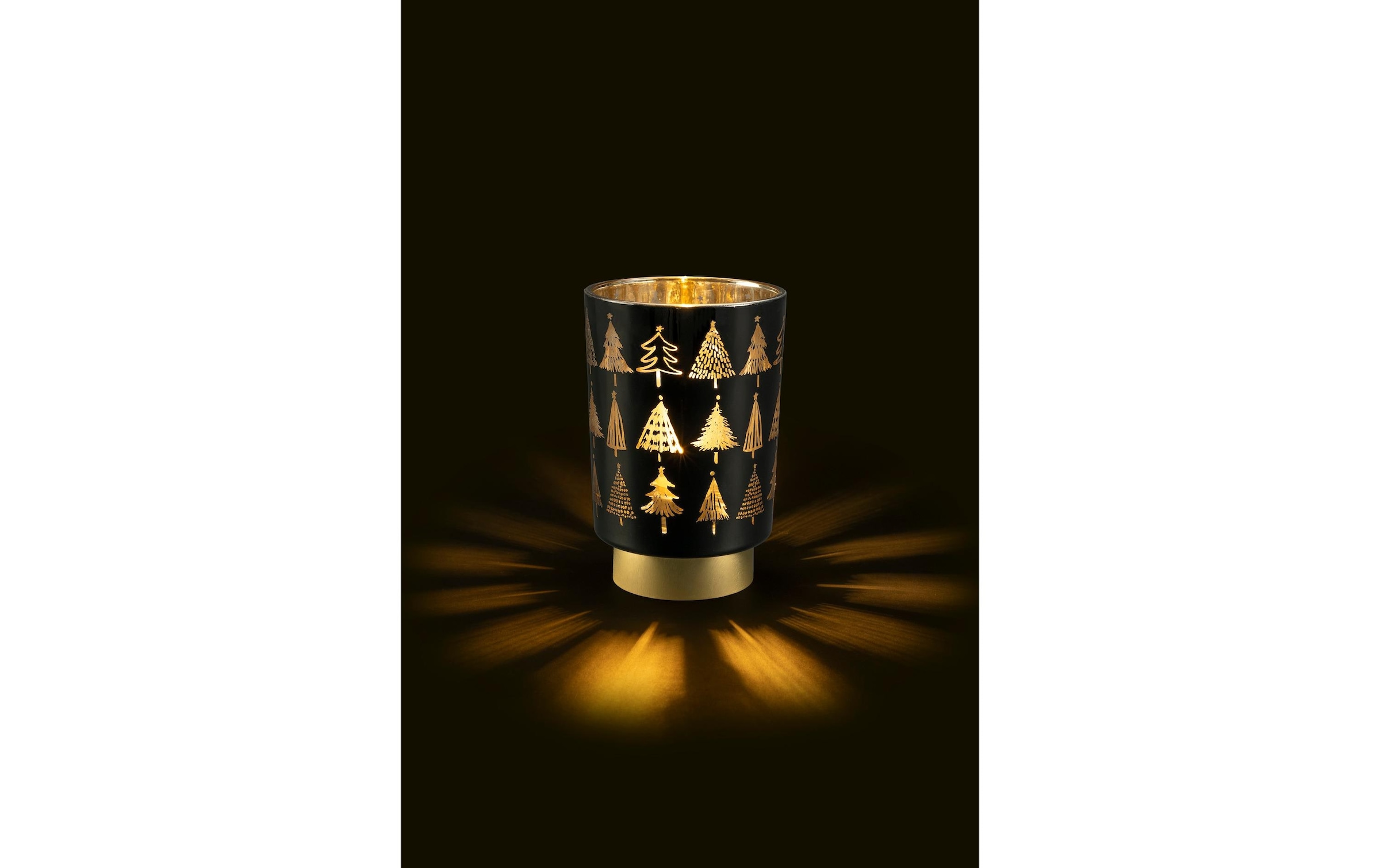 STT Laterne »Glas Black tree Lantern S«