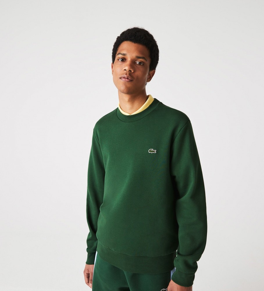 Moletom Lacoste com Logo Verde