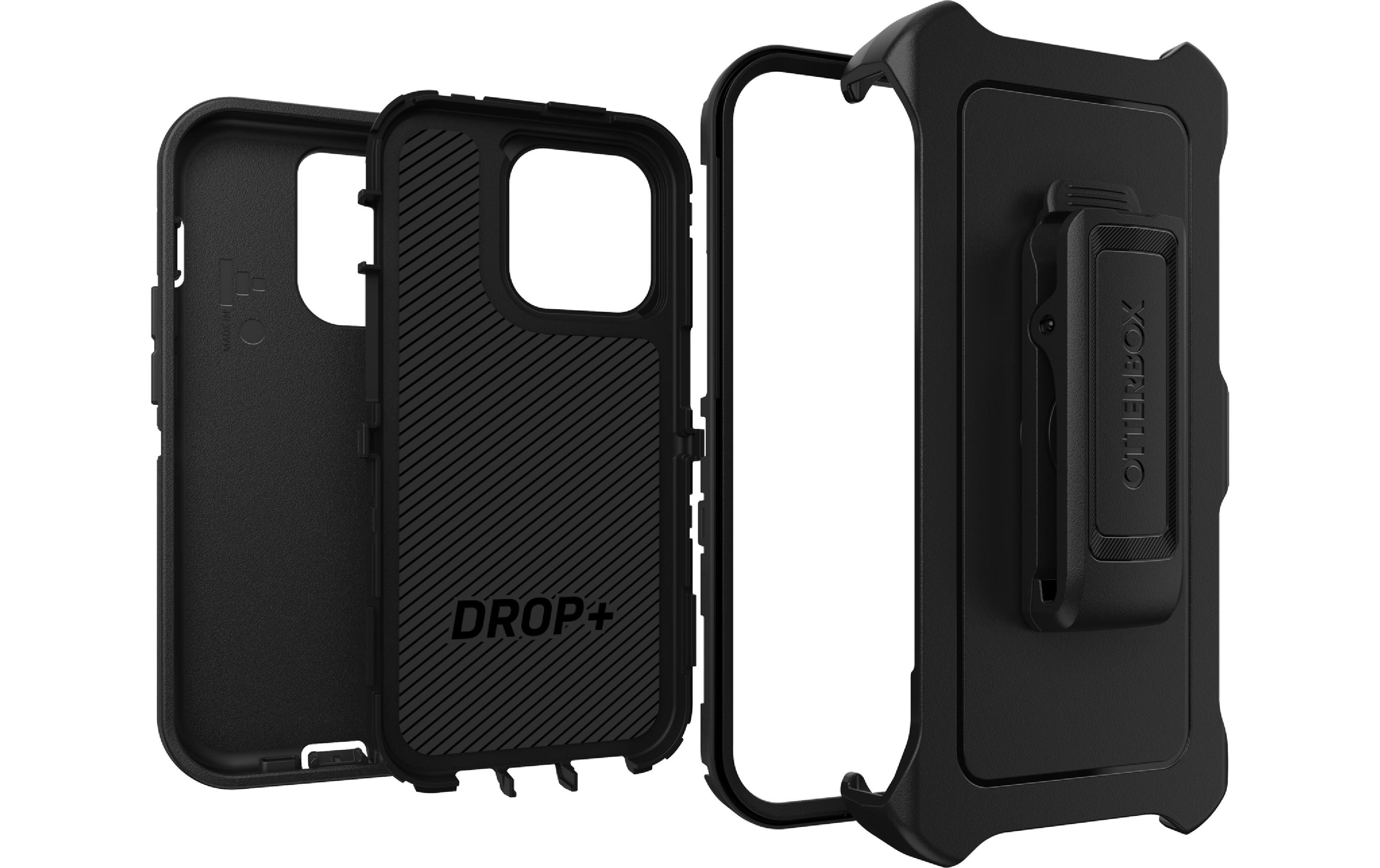 Back Cover Defender iPhone 14 Pro SchwarzSchutzhülle für das Apple iPhone 14 Pro