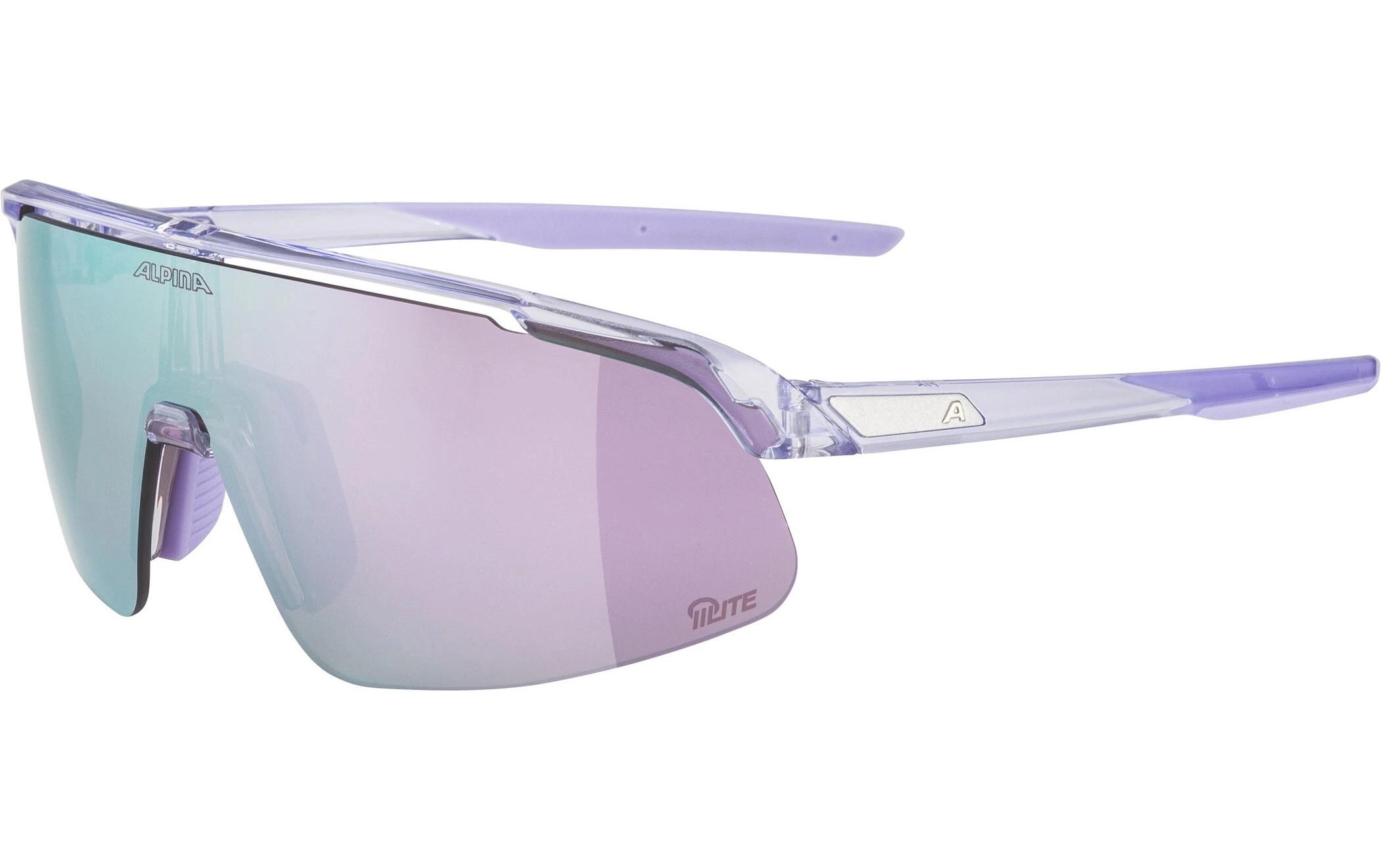 Sportbrille Turbo Pro S Q-Lite - LilaVelobrille Cat. 3