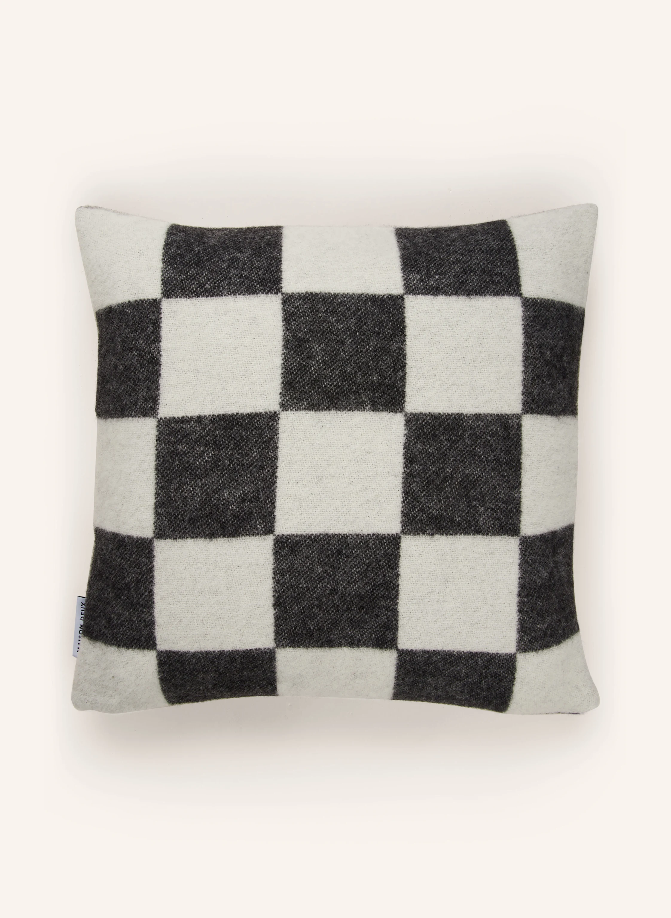 MAISON DEUX Dekokissenhülle CHECKERBOARD