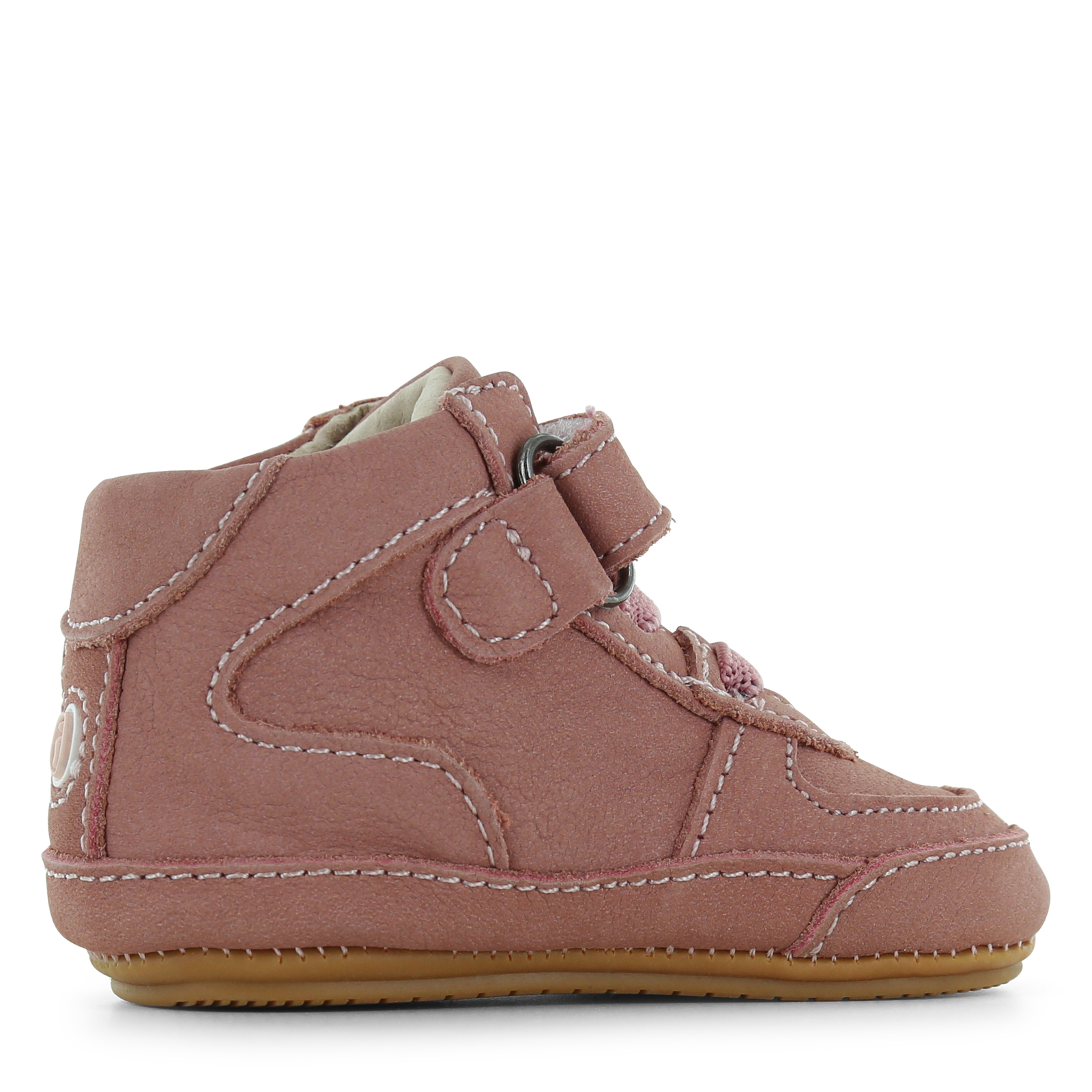 Shoesme roze BABY-PROOF® schoentje Leer | Meisjes schoenen