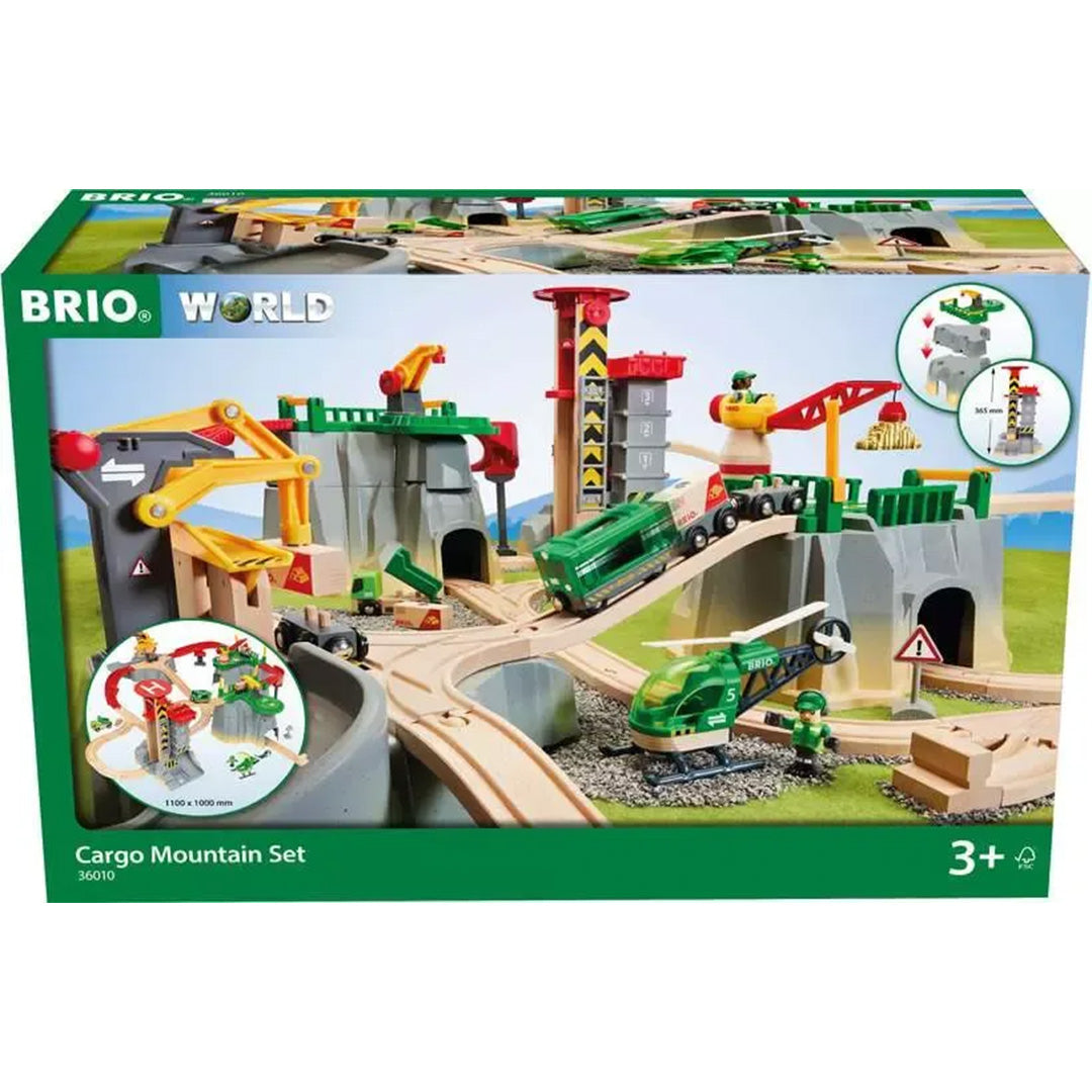 brio treinbaan goederenberg - 49-delig