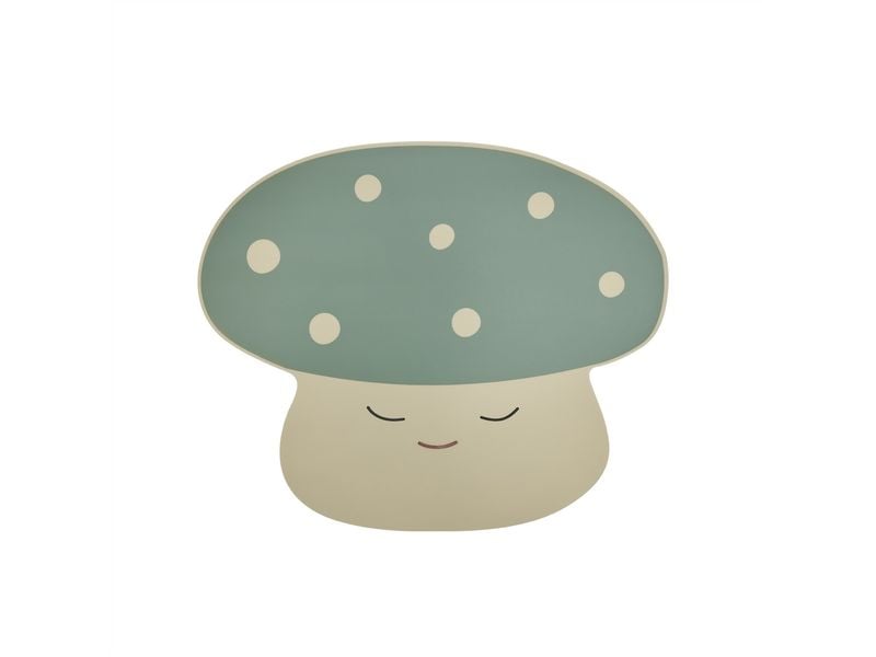 OYOY Kindertischset Mushroom Grün Tischunterlage für Kinder