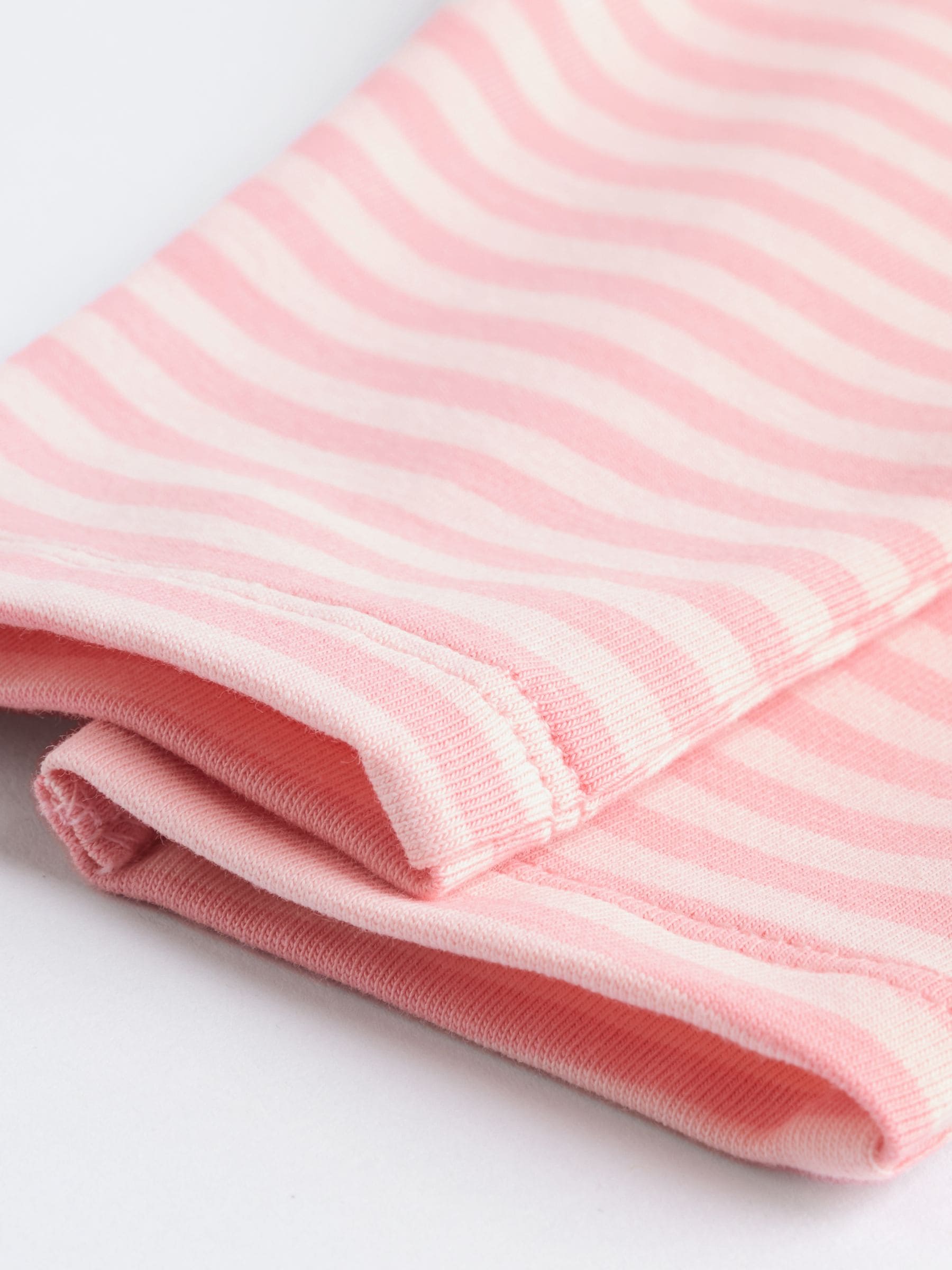 Roze met konijnen - 2 -delige Set van Fleece Tops en Leggings voor Baby''s (0mnd-2jr)