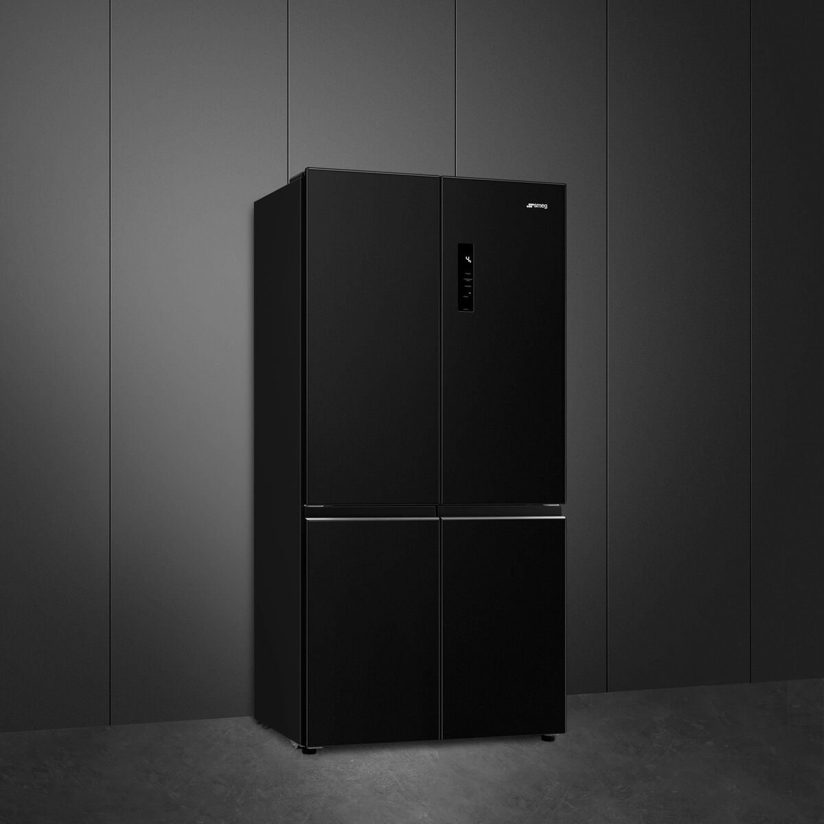 FQI60KD French Door kjøleskap, svart