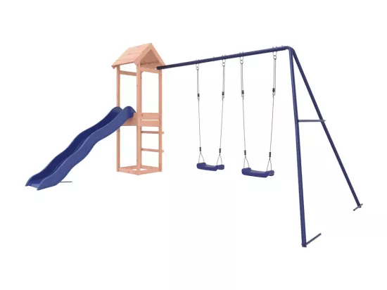 Aire de jeux d'extérieur bois massif de douglas